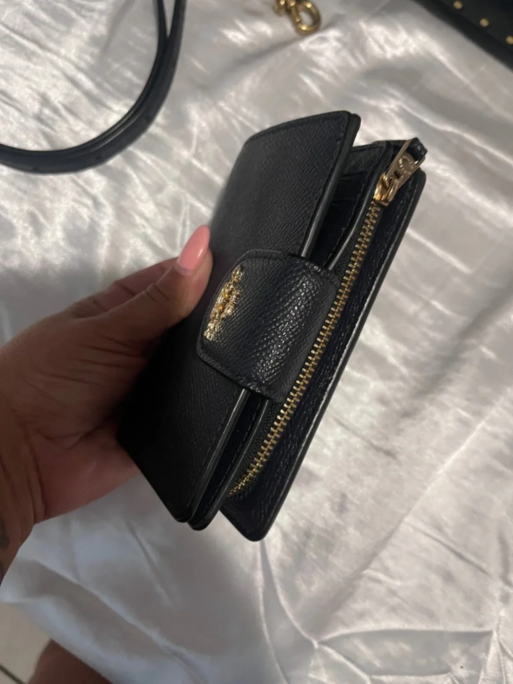 Coach smooth leather